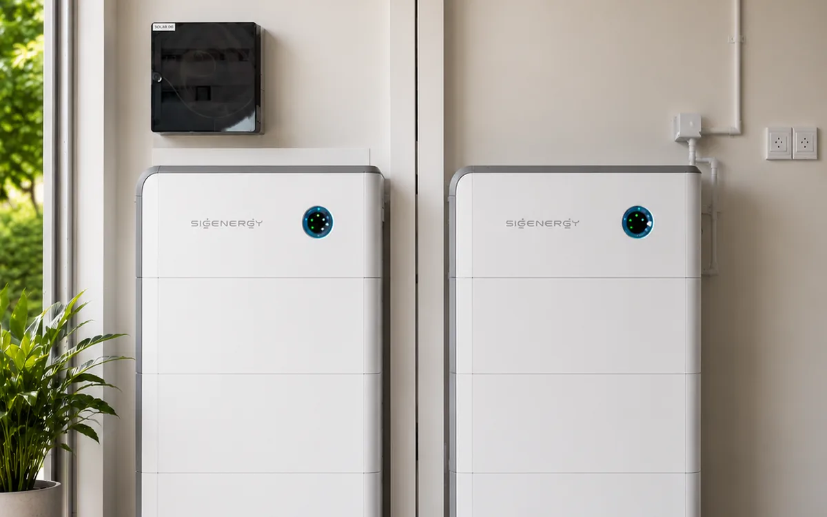 Sigenergy battery storage system for integrated solar energy solutions in South Africa