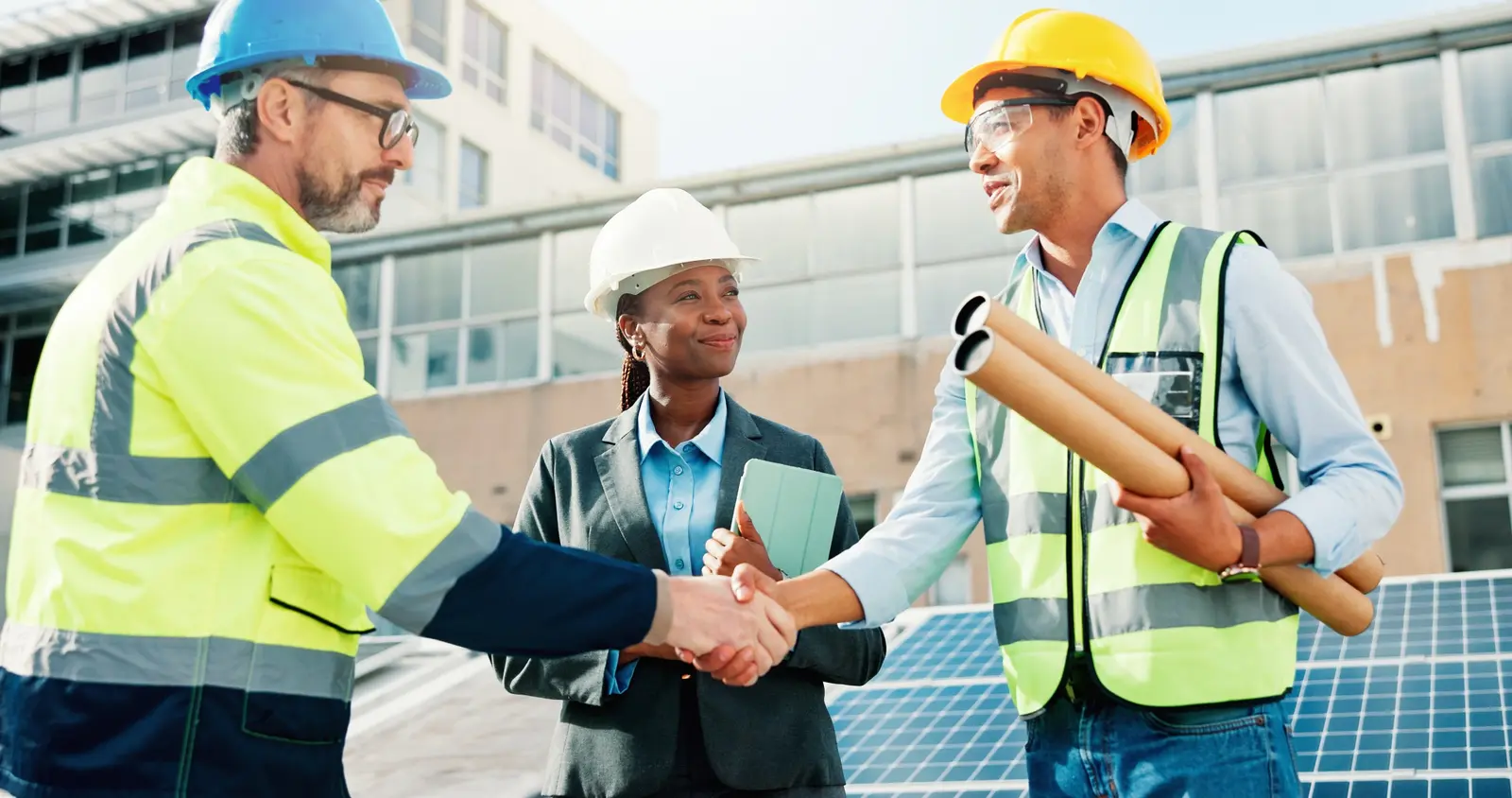 Commercial solar installation project consultation for businesses in South Africa