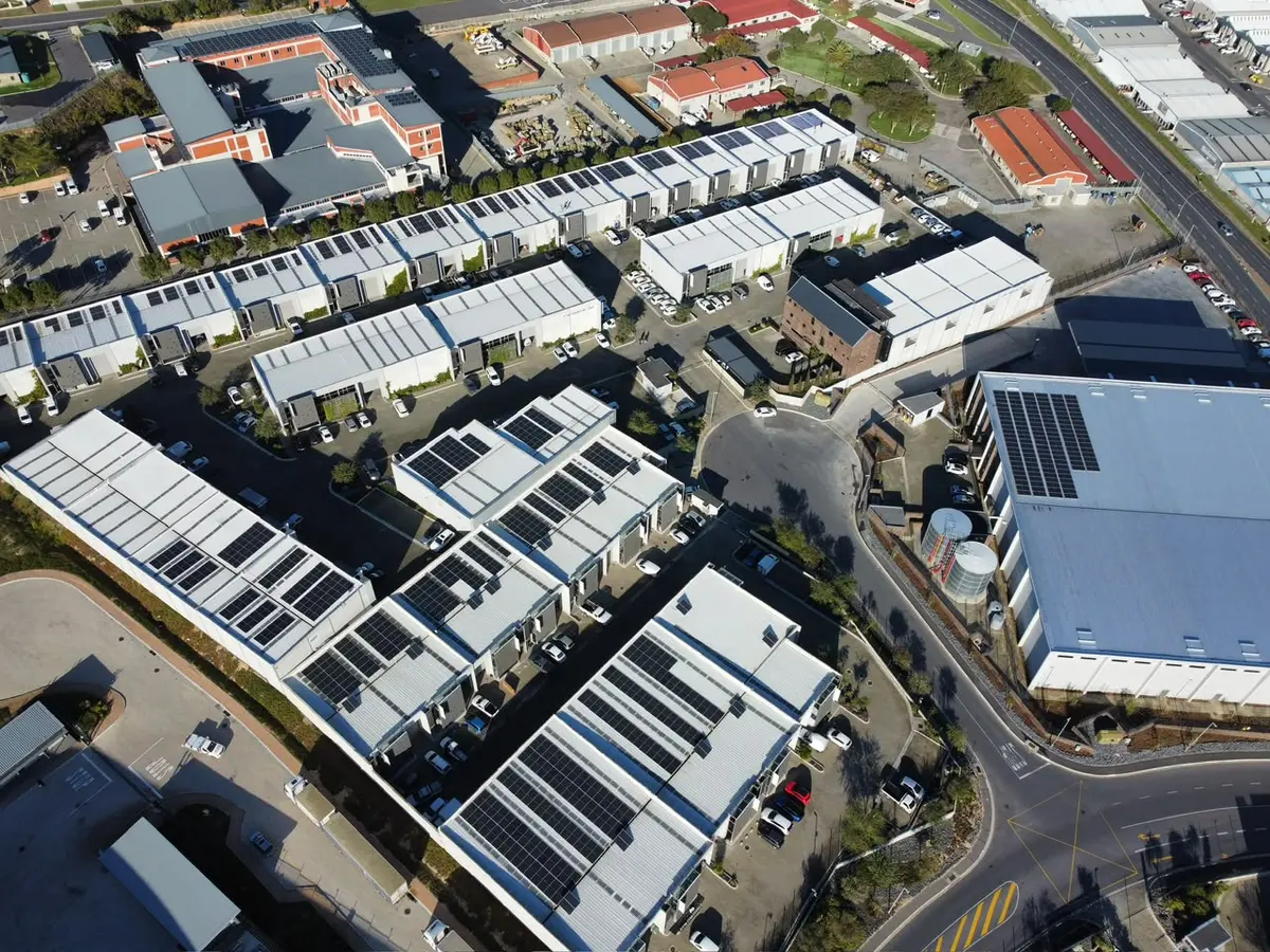 P&P Solar industrial and commercial rooftop solar installation