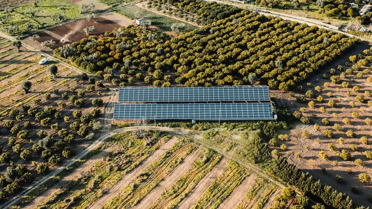 Agricultural solar panels supporting farm and rural energy applications in South Africa