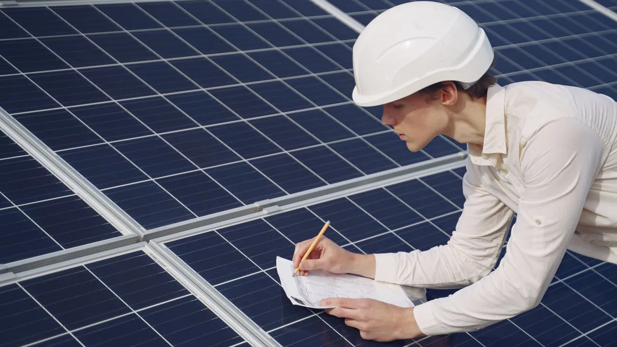 Commercial battery energy storage system for solar backup and energy management