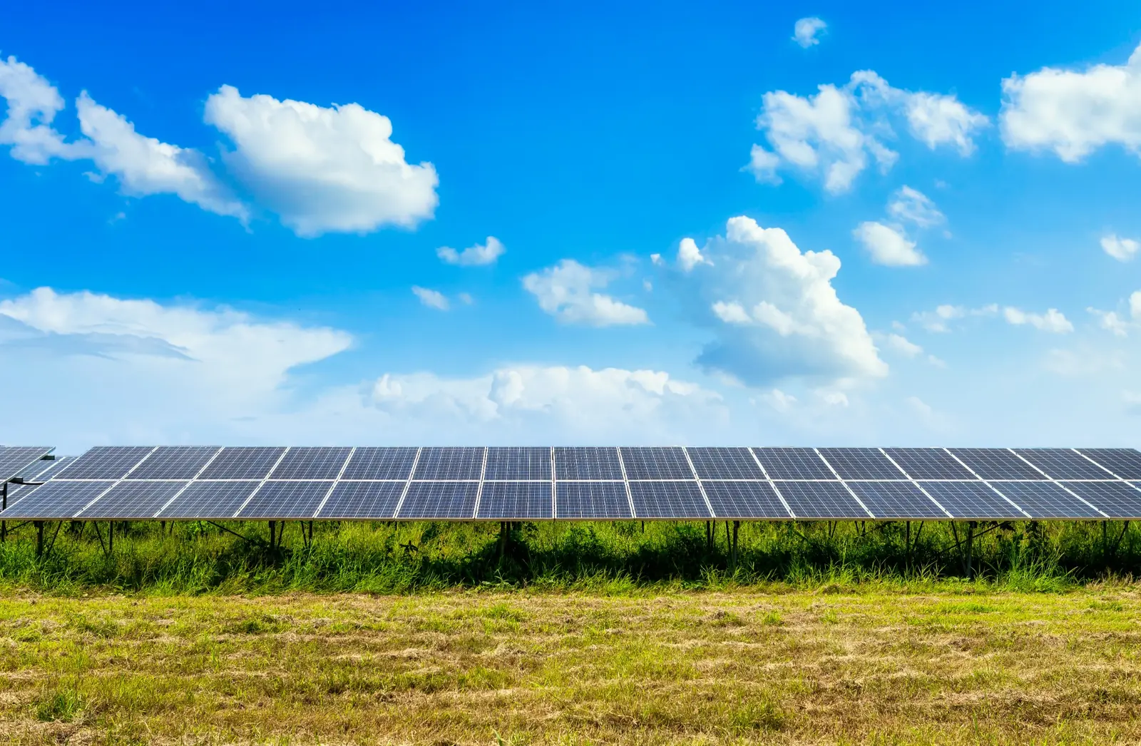 Photovoltaic installation representing large-scale solar finance and project assessment