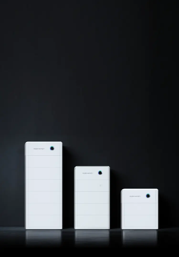 Sigenergy modular SigenStor solar battery systems in multiple storage capacities