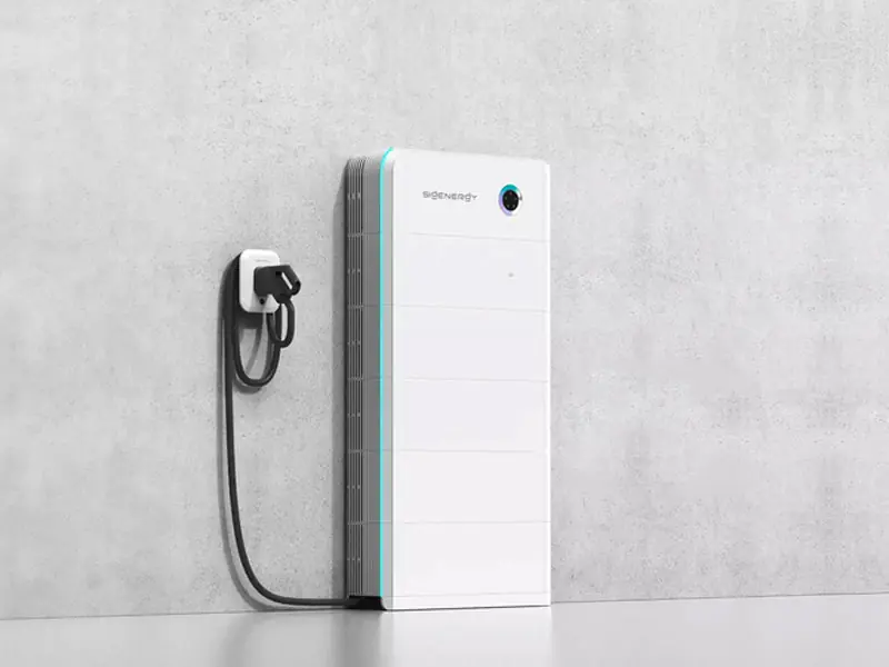 Sigenergy SigenStor solar battery system with integrated electric vehicle charging